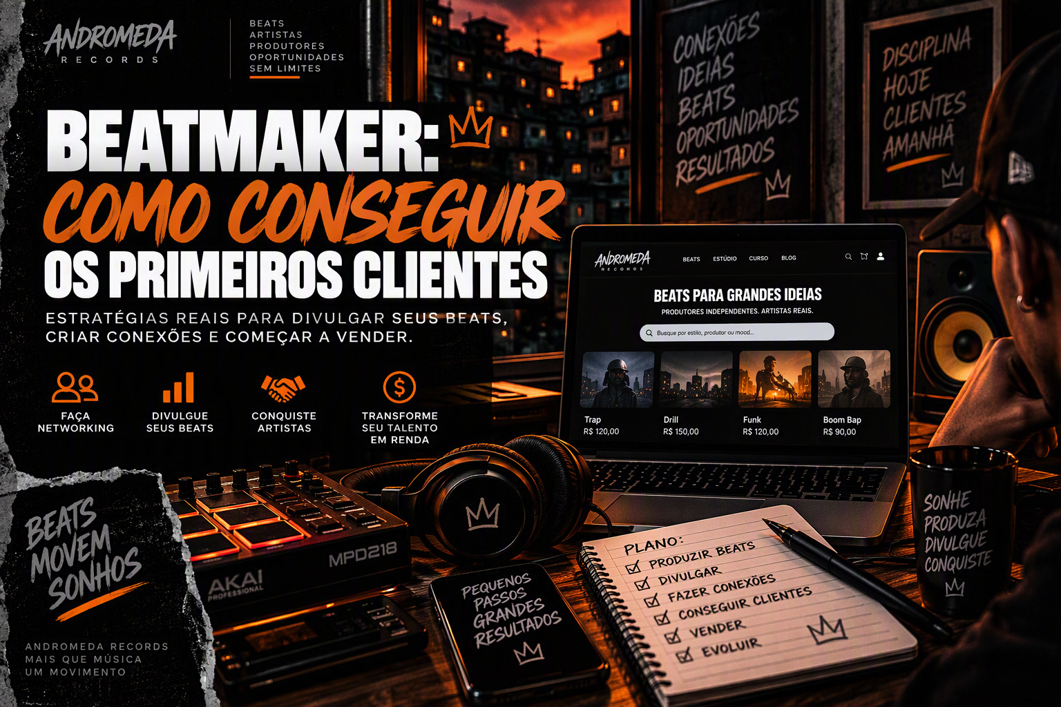 Beatmaker: Como Conseguir os Primeiros Clientes