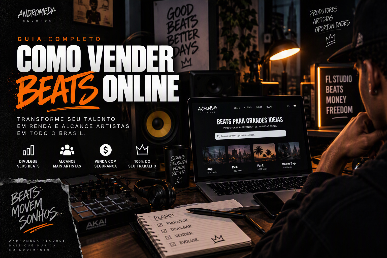 Como Vender Beats Online: Guia Para Produtores Iniciantes e Profissionais