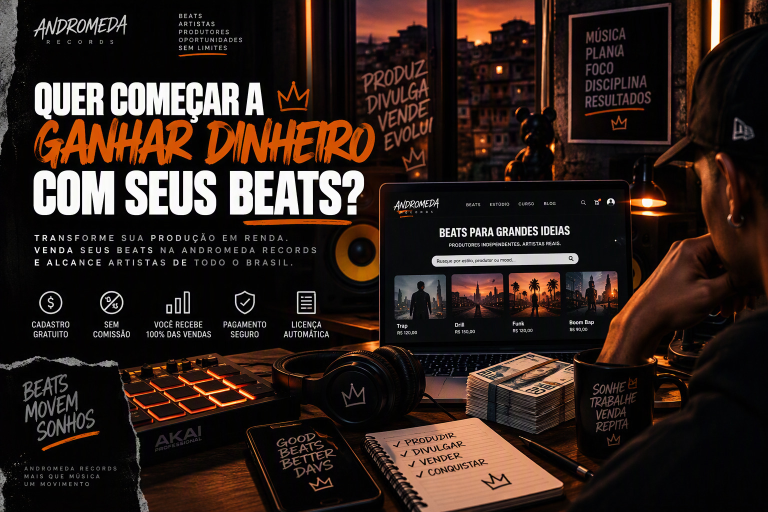 Como Ganhar Dinheiro Vendendo Beats na Internet